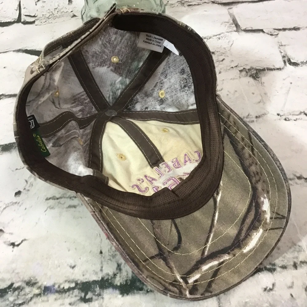Cabelas Youth Hat Classic Camo Adjustable Ball Cap Hunter Outdoor
